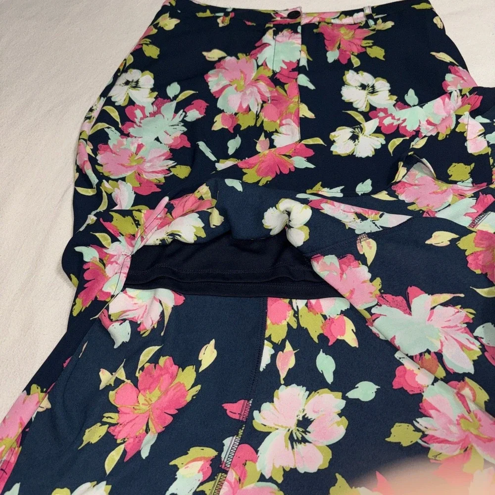 Kut From The Kloth Mindy Spring Floral Maxi Skirt Vacation Resortwear Size 6P‎